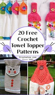 Image result for Crochet Towel Hanger