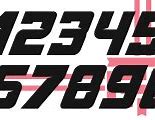 Image result for Tricon NASCAR Font