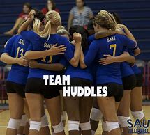 Image result for Volleyball Team Huddle