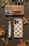 Image result for Walli Phone Case Brown Checkered