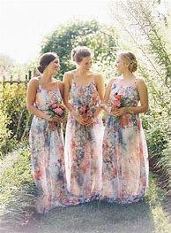 Image result for Garden Wedding Bridesmaid Dresses