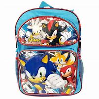 Image result for Sonic Hedgehog Backpack