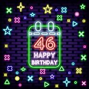 Image result for 46 Birthday Clip Art