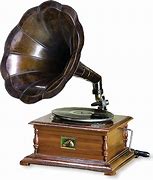 Image result for Record Player with Horn