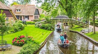 Image result for Boat Ride in Netherlands Canals