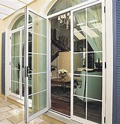 Image result for Double Swing Frameless Glass Door