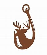 Image result for Deer and Fish Decal