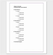 Image result for Book Outline Template Microsoft Word