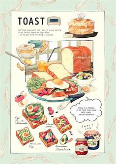 「Food illust」おしゃれまとめの人気アイデア｜Pinterest｜SZK | 水彩画 食品, 食品イラスト, 美的食品