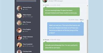 Image result for Free Chat App Templates