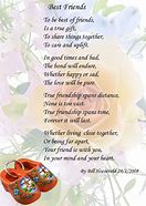Image result for Rhyming Poems About Friends