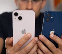 Image result for White iPhone 12 vs White iPhone 13