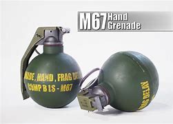 Image result for M67 Grenade Stowed in Carrier