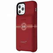 Image result for Red Iphon 11 in Black Apple Battery Case