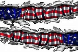 Image result for Torn American Flag Decal