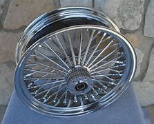Image result for Chrome Blue Motorcycle Wheels