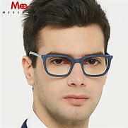 Image result for Blue Glasses Frames Men