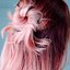 Image result for Pink Long Hair