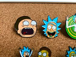 Image result for Rick and Morty Enamel Pins