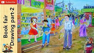 Image result for Book Fair Drawing