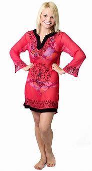 Image result for Embroidered Beach Tunic