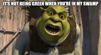 Image result for Will Smith Shrek Meme What Are You Doing in My Swamp