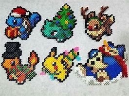 Image result for Pokemon Christmas Pixel Art