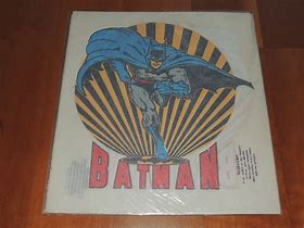 Image result for Vintage Batman Iron On