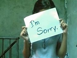 Image result for You Should Be Sorry