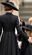 Image result for Princess Charlotte in Black Dress at Funeral