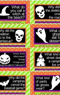 Image result for Free Printable Halloween Lunch Box Jokes