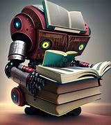 Image result for Robot Reading Book 4K