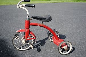 Image result for Old Red Tricycle