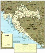 Image result for Hrvatska Karta