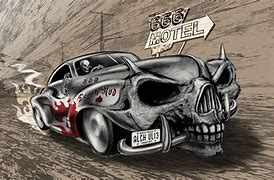 Image result for Skull Car Drawing