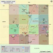 Image result for Green County WI Map