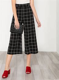 Image result for Cropped Palazzo Pants