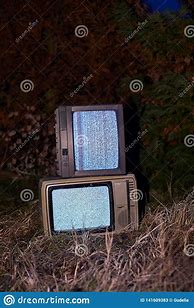 Image result for Old TV No Signal