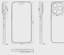 Image result for iPhone 14 Outlines Drawing