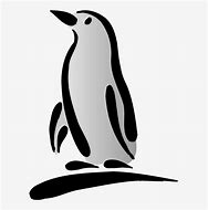 Image result for Penguin Clip Art Black and White Free