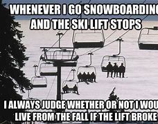 Image result for Ski Lift Meme