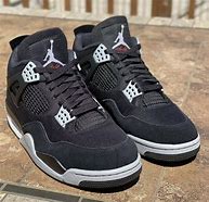 Image result for Air Jordan 4 Black