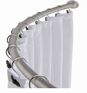 Image result for Adhesive Shower Curtain Rod Brackets