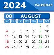 Image result for August 2024 Calendar Printable