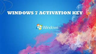 Image result for Windows 7 Activation Code