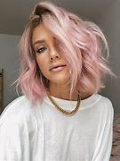 Image result for Short Pink Hair Color