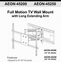 Image result for TV Wall Mount Parts