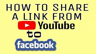 Image result for How to Connect YouTube to Facebook