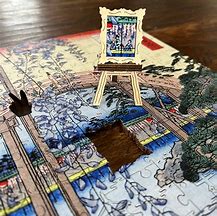 Image result for Liberty Puzzle Precincts of the Tenjin Shrine at Kameido