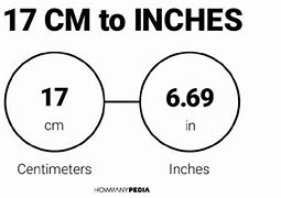 Image result for 18.5 Cm to Inches